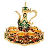 Conjunto De Bule Turco Vintage, Decoração Antiga