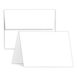  Conjunto De Cartões Comemorativos Em Branco Branco A6 (4,5 