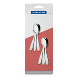 Conjunto De Colheres De Café Laguna Inox Tramontina 6 Peças