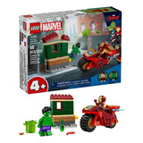 Conjunto De Construção Lego Super Heroes Marvel 6471521 68 Peças Em Caixa