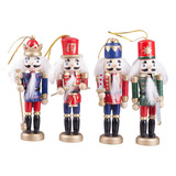 Conjunto De Estatuetas De Quebra-nozes De Natal De 4