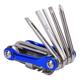 Conjunto De Ferramentas De Reparo De Bicicleta Multifunciona