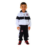 Conjunto De Frio Infantil Corinthians Jaqueta/calça Oficial