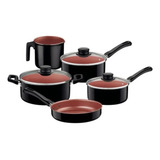 Conjunto De Panelas Tramontina 5 Peças Antiaderente Starflon