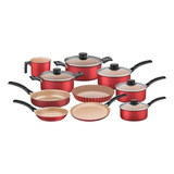 Conjunto De Panelas Turim Antiaderente 10 Peças