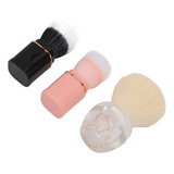 Conjunto De Pincéis De Maquiagem, 3 Pincéis Pequenos Portáte