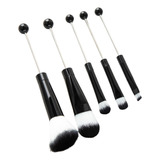Conjunto De Pincéis De Maquiagem Miçangas, 5 Peças Com