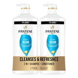 Conjunto De Shampoo E Condicionador Pantene Classic Clean 2