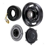 Conjunto Embreagem Compressor 7h15 Caminhão Volvo Fh 24v 8pk