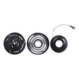 Conjunto Embreagem Compressor Sanden Sd7v16 Golf/ Passat