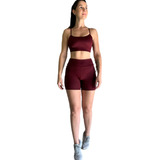 Conjunto Fitness Academia Tecnologia Cirrê 3d Short E Top
