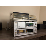 Conjunto Gradiente Receiver Tape E Toca Disco