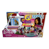 Conjunto Grande Veículo Ambulância Hospital Móvel Da Boneca Barbie - Sirene Emite Luz E Som - Com Acessórios Da Profissão Quero Ser Médica Pediatra Enfermeira - Mattel Brinquedos