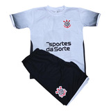 Conjunto Infantil Corinthians Branco