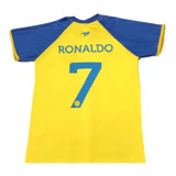Conjunto Infantil Futebol Al Nassr Uniforme All Nasser