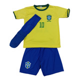 Conjunto Infantil Seleção Brasileira E Meião