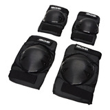 Conjunto Joelheira E Cotoveleira Kronik Tamanho G Cor Preto