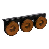 Conjunto Lanterna 85mm 3 Marias Led Saída Fios Âmbar