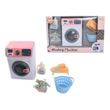 Conjunto Lavanderia Brinquedo Com Luz E Som Kitchen Series