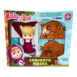Conjunto Masha E Casinha Do Urso 15cm - Estrela