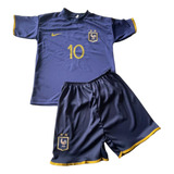 Conjunto Mm Kids França 2025 - Futebol Infantil
