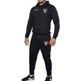 Conjunto Moletom Calça São Paulo Spfc Tricolor Soberano Tri