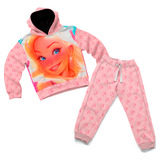 Conjunto Moletom Infantil Pijama Felpado Estampa Personagens