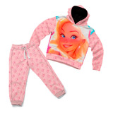 Conjunto Moletom Infantil Temáticos Felpado Personagens Kids