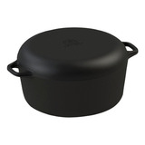 Conjunto Multiuso De Ferro Libaneza Caçarola + Frigideira Cor Preto