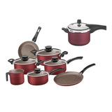 Conjunto Panelas 7 Peças + Panela Pressão 4,5l Tramontina