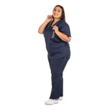 Conjunto Pijama Cirúrgico Profissional Plus Size + Brinde