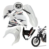 Conjunto Plástico Kit De Carenagem Xt 660 R Branco 2015/2017