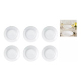 Conjunto Pratos Fundos Duralex Opaline Menu Nadir 6 Unidades