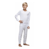 Conjunto Térmico Infantil Peluciado De Frio Inverno Liso