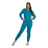 Conjunto Tipo Plush Feminino Blusa + Calça Agasalho Luxo !!