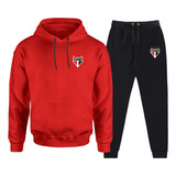 Conjunto Tricolor Blusa E Calça Simbolo Do São Paulo