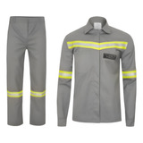 Conjunto Uniforme Anti Chamas Risco 2 Refletiva Elétrico