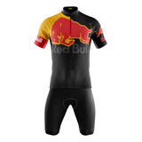 Conjunto Uniforme Ciclista Roupa Para Ciclismo Masculino 