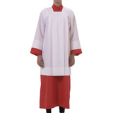 Conjunto Veste Coroinha Túnica + Sobrepeliz