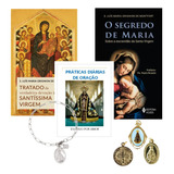 Consagração Total A Nossa Senhora Aparecida Tratado Da Verdadeira Devoção A Santíssima Virgem Cadeia Com Orações Diárias Livro O Segredo De Maria Maria Puríssima Sem Pecado Concebida Yeshua Hesed Fé