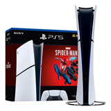 Console Playstation®5 Slim Digital 1tb + Spiderman 2 (digital) Receba Hj Sp