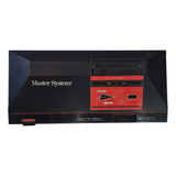 Console Sega Master System 8kb Standard Cor Preto E Vermelho