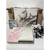 Console Sony Playstation 3 Slim 250gb Final Fantasy Xiii Bundle Cor Branco