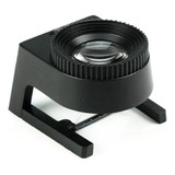  Conta-fios Lupa 20x Metal + Led + Escala Bolsa