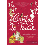 Contos De Fadas: Edição Comentada E Ilustrada: Branca De Neve, Cinderela, João E Maria, Rapunzel, O Gato De Botas, O Patinho Feio, A Pequena Sereia, De Afanasev, Aleksandr. Editorial Editora Schwarcz 