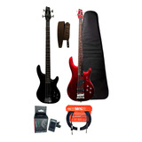 Contra Baixo 4 Cordas Condor Xb24 Ativo + Kit Completo