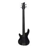 Contra Baixo Condor 5 Cordas Canhoto Xb25 Lh Ativo Bk Preto