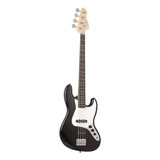 Contra Baixo Elétrico 4 Cordas Gb100 Bk/wh Preto Giannini