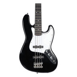 Contra Baixo Giannini Gb100 Preto Jazz Bass