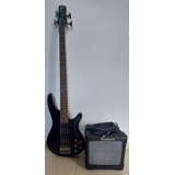 Contra Baixo Ibanez + Amplificador Block 20 Watts